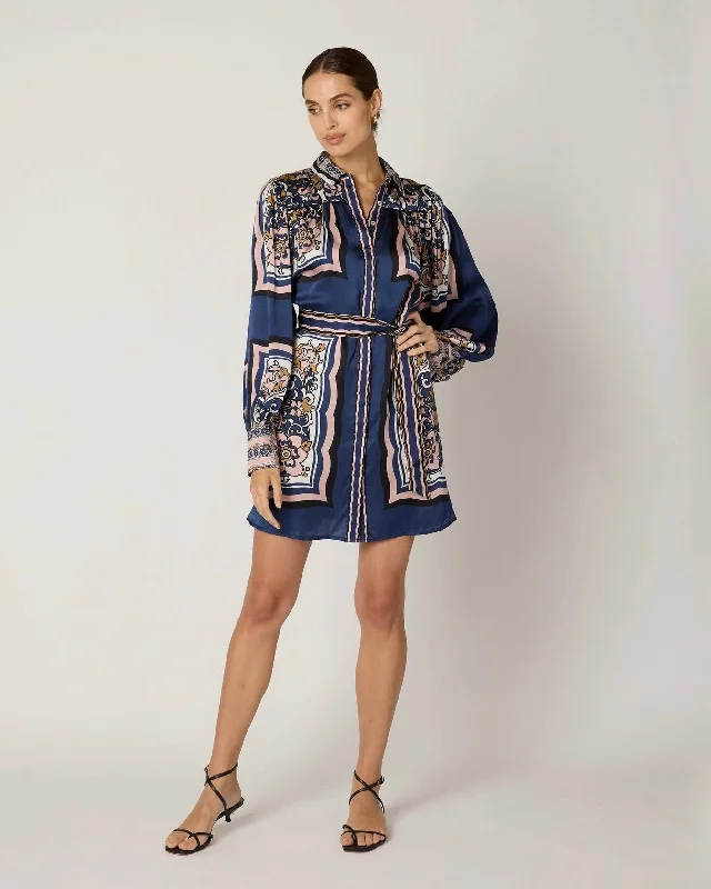 Cleobella Charisma Mini Dress Fashionable Boho-Chic Mini Dress