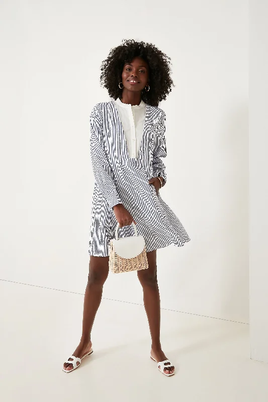 Blue Striped Lottie Dress Tunics Plaid country