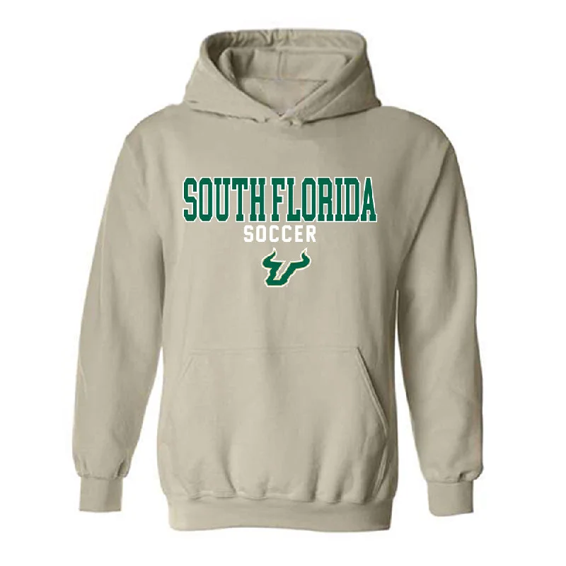USF - NCAA Women's Soccer : Ava Rightmire - Classic Shersey Hooded Sweatshirt Hoodie with Applique Textured Unique USF - NCAA Women's Soccer : Ava Rightmire - Classic Shersey Hooded Sweatshirt Hoodie with Applique Textured Unique