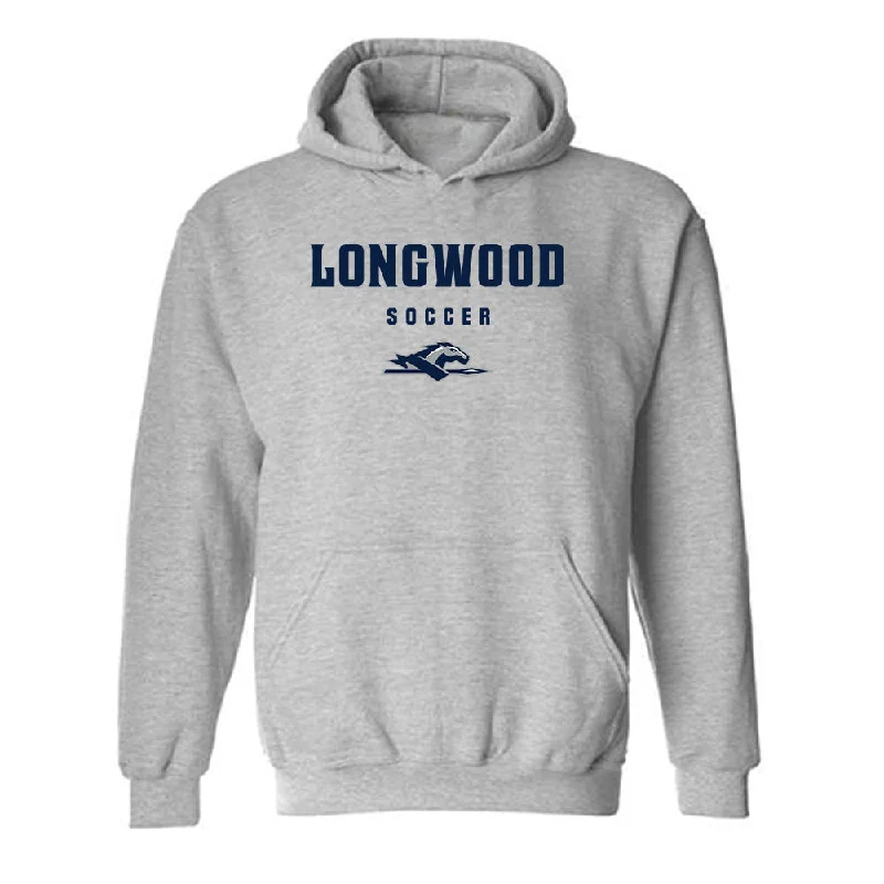 Longwood - NCAA Women's Soccer : Meghan Piazza - Classic Shersey Hooded Sweatshirt Hoodie with Hem Ribbing Snug Secure Longwood - NCAA Women's Soccer : Meghan Piazza - Classic Shersey Hooded Sweatshirt Hoodie with Hem Ribbing Snug Secure
