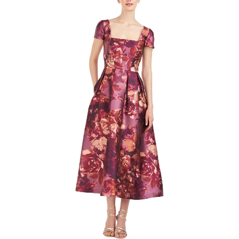 Womens Cap Sleeve Midi Cocktail And Party Dress Tunics Bestseller popular
