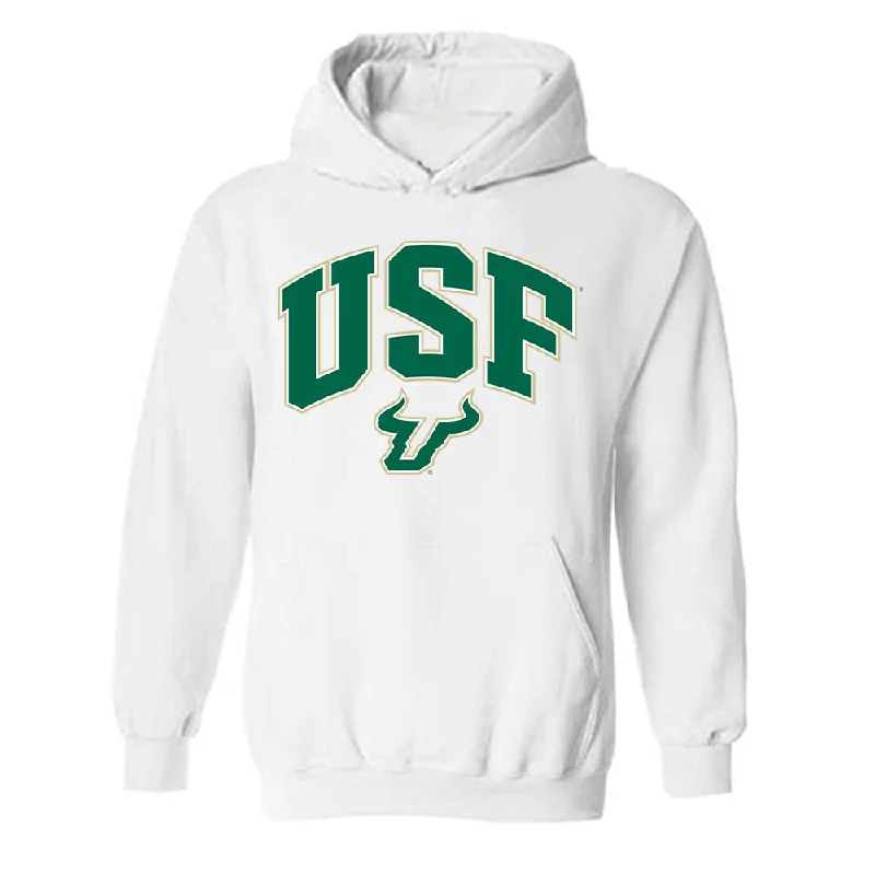 USF - NCAA Women's Soccer : Ava Rightmire - Classic Fashion Shersey Hooded Sweatshirt Hoodie with Lining Warm Insulated