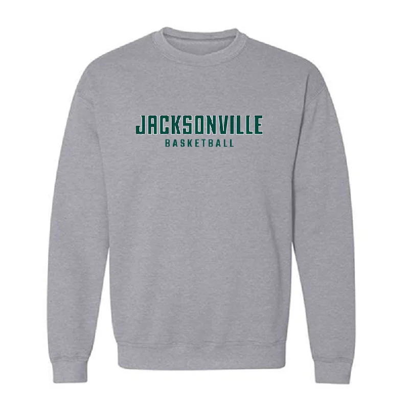 Jacksonville - NCAA Women's Basketball : Sana'a Garrett - Classic Shersey Crewneck Sweatshirt Hoodie with Full-Zip Functional Layering