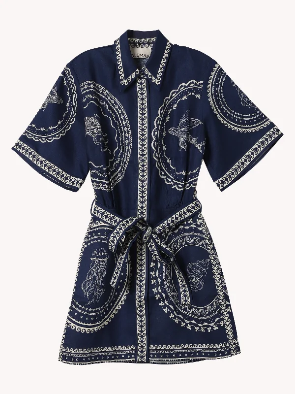 Oceane Mini Dress Cozy Knitted Mini Dress
