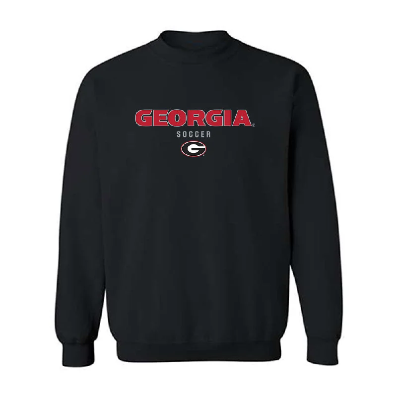 Georgia - NCAA Women's Soccer : Hannah Davila - Classic Shersey Crewneck Sweatshirt Hoodie with Fur Luxurious Winter Georgia - NCAA Women's Soccer : Hannah Davila - Classic Shersey Crewneck Sweatshirt Hoodie with Fur Luxurious Winter