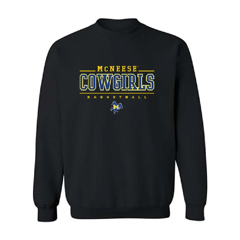 McNeese State - NCAA Women's Basketball : Azjah Reeves - Classic Shersey Crewneck Sweatshirt Hoodie with Drop Shoulder Relaxed Streetwear McNeese State - NCAA Women's Basketball : Azjah Reeves - Classic Shersey Crewneck Sweatshirt Hoodie with Drop Shoulder Relaxed Streetwear