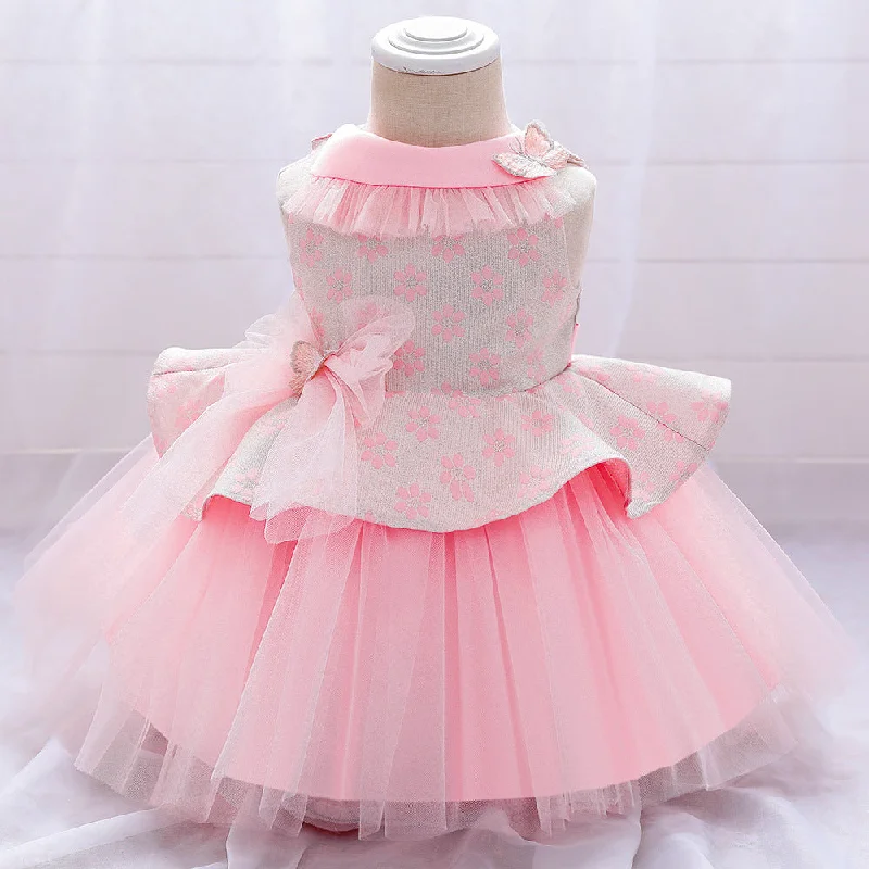 Baby Girl Summer Formal Princess Dress Girl Puffy Pageant Birthday Party Dress Tunics Trendy modern Baby Girl Summer Formal Princess Dress Girl Puffy Pageant Birthday Party Dress Tunics Trendy modern