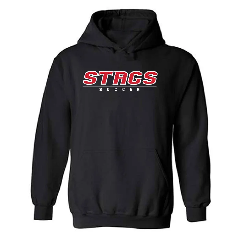 Fairfield - NCAA Women's Soccer : Brooke Walonis - Classic Shersey Hooded Sweatshirt Hoodie with Side Slits Relaxed Casual Fairfield - NCAA Women's Soccer : Brooke Walonis - Classic Shersey Hooded Sweatshirt Hoodie with Side Slits Relaxed Casual