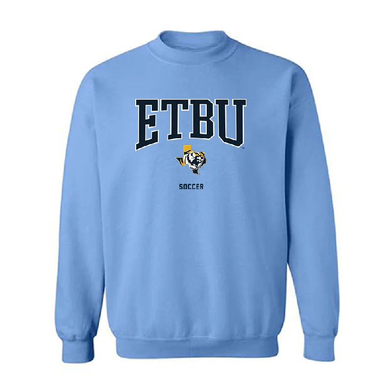 ETBU - NCAA Women's Soccer : Savannah Woods - Classic Shersey Crewneck Sweatshirt Hoodie with Print Artistic Unique ETBU - NCAA Women's Soccer : Savannah Woods - Classic Shersey Crewneck Sweatshirt Hoodie with Print Artistic Unique