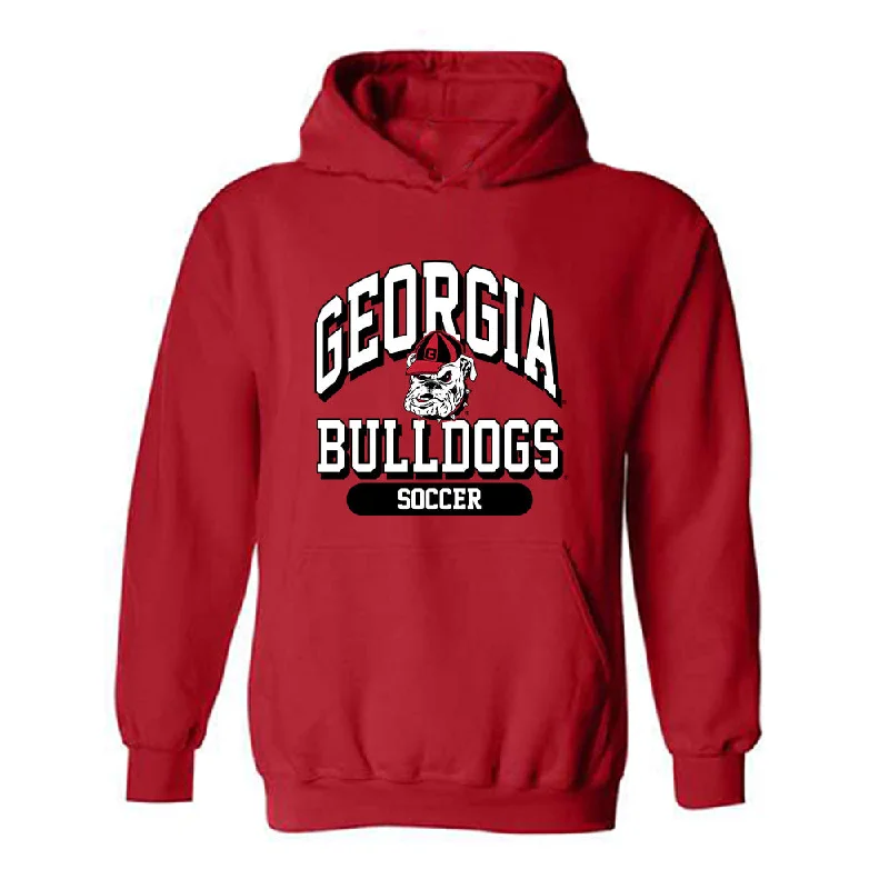 Georgia - NCAA Women's Soccer : Hannah Davila - Classic Shersey Hooded Sweatshirt Hoodie with Raglan Sleeves Sporty Comfortable