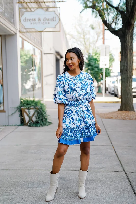 Salema Floral Mini Dress Elegant Satin Lace Mini Dress