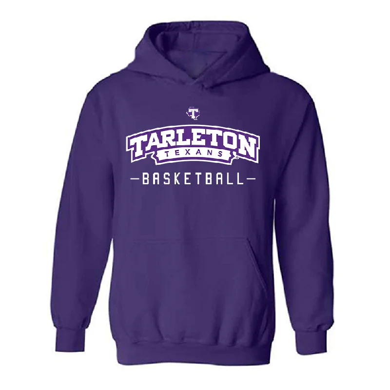 Tarleton State - NCAA Women's Basketball : Jakoriah Long - Classic Shersey Hooded Sweatshirt Hoodie with Hem Elastic Stretchable Comfortable Tarleton State - NCAA Women's Basketball : Jakoriah Long - Classic Shersey Hooded Sweatshirt Hoodie with Hem Elastic Stretchable Comfortable