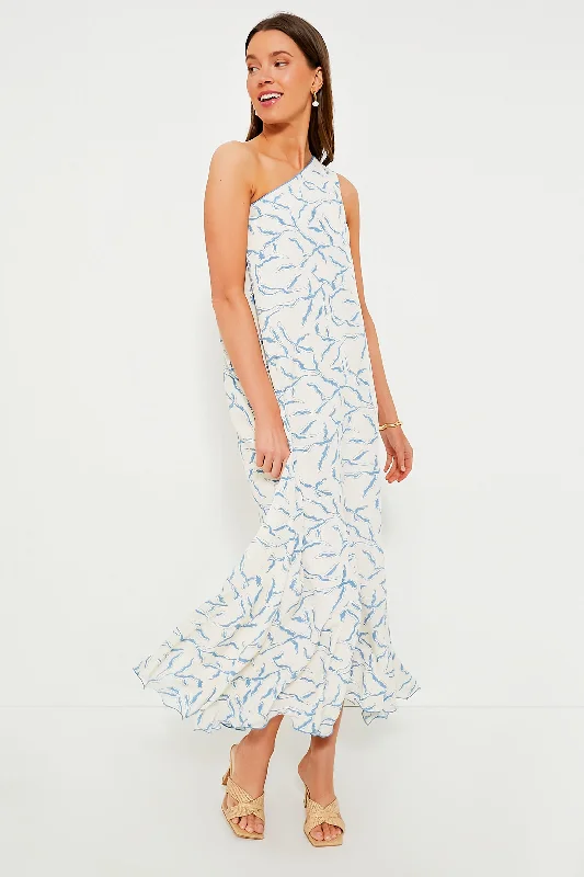 Cream & Blue Seaside Sabine Dress Tunics Seasonal trendy