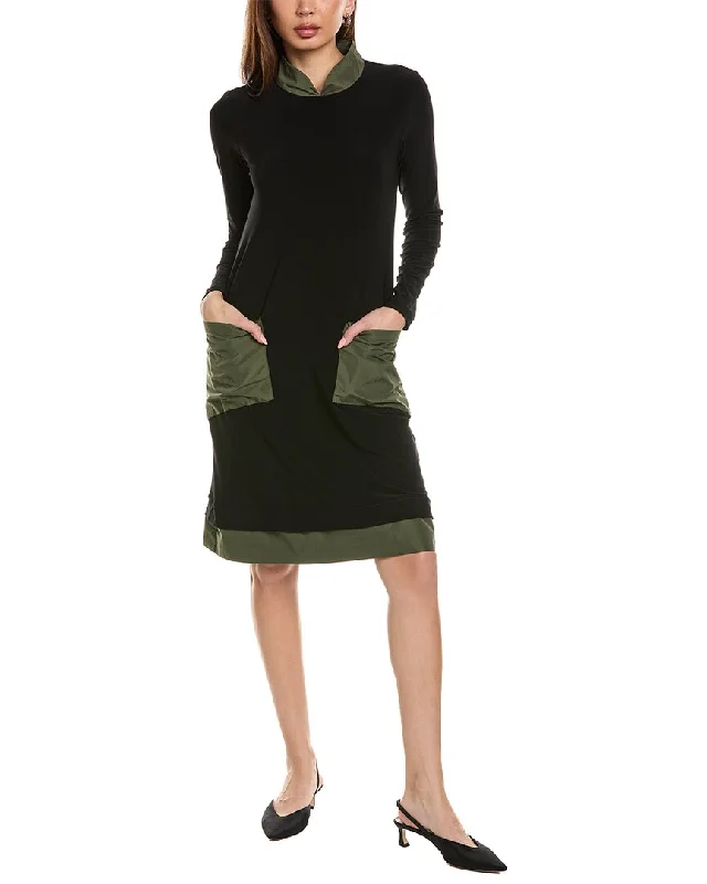 Joseph Ribkoff Mixed Media Shift Dress Tunics Sale discount