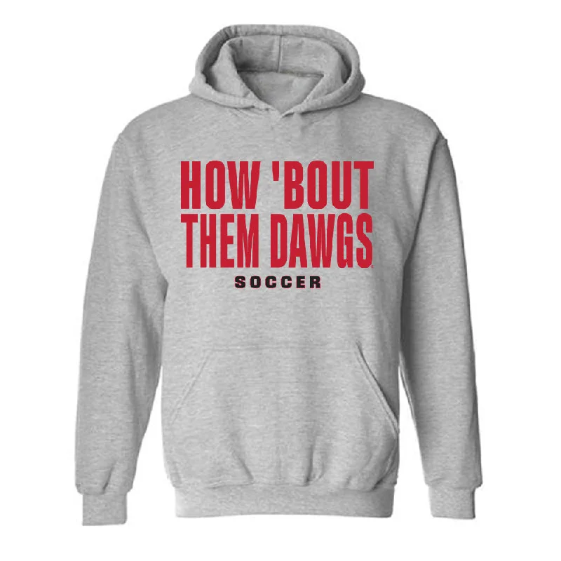 Georgia - NCAA Women's Soccer : Hannah Davila - Classic Shersey Hooded Sweatshirt Hoodie with Contrast Stitching Detailed Premium