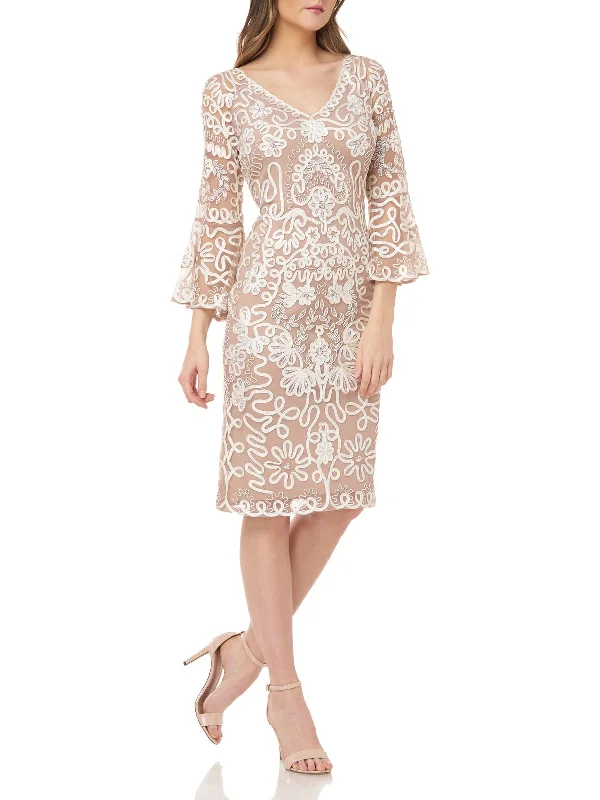Womens Beaded Soutache Cocktail and Party Dress Tunics New arrival