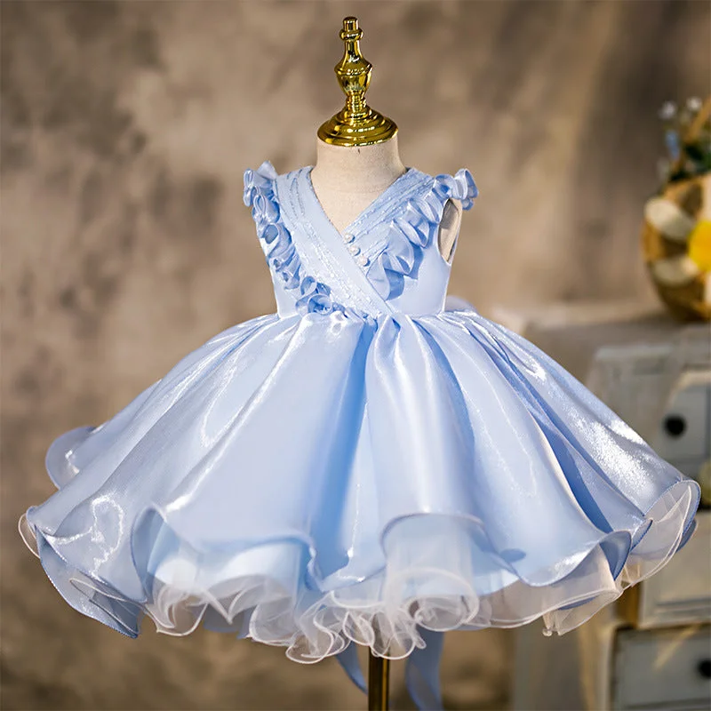 Baby Girl Pageant Dresses Girl Ruffle Puffy Formal Princess Cake Dress Toddler Birthday Party Dress Mermaid Tail Wedding Baby Girl Pageant Dresses Girl Ruffle Puffy Formal Princess Cake Dress Toddler Birthday Party Dress Mermaid Tail Wedding