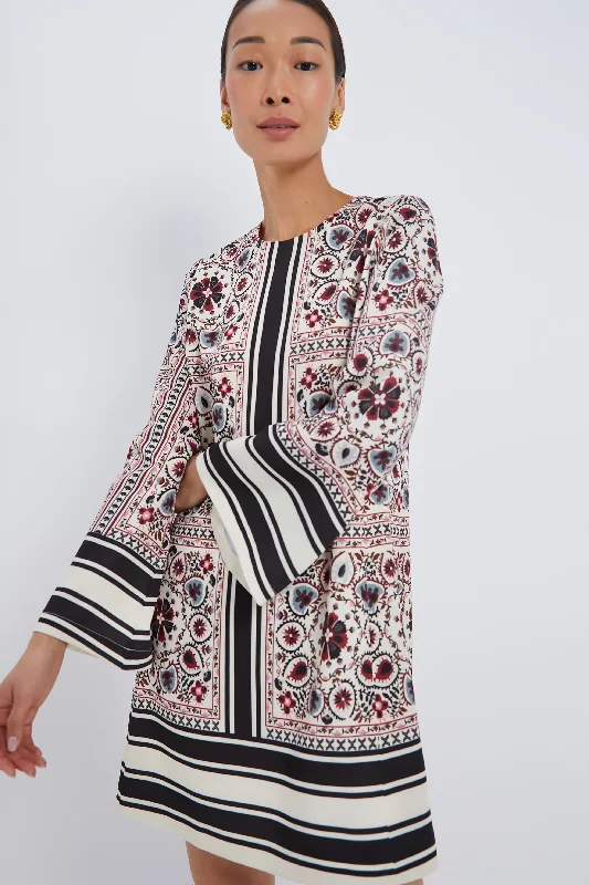 Patchwork Floral Mini Jamie Dress Tunics Trousers formal