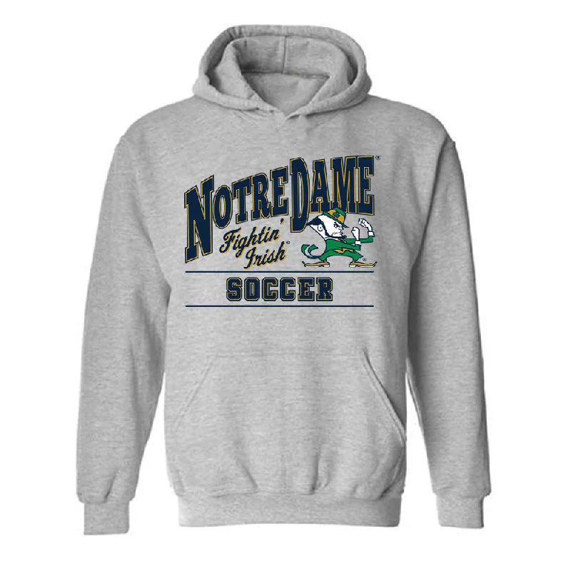 Notre Dame - NCAA Women's Soccer : Carolyn Calzada - Classic Shersey Hooded Sweatshirt Hoodie with Sequins Glamorous Eye-catching Notre Dame - NCAA Women's Soccer : Carolyn Calzada - Classic Shersey Hooded Sweatshirt Hoodie with Sequins Glamorous Eye-catching