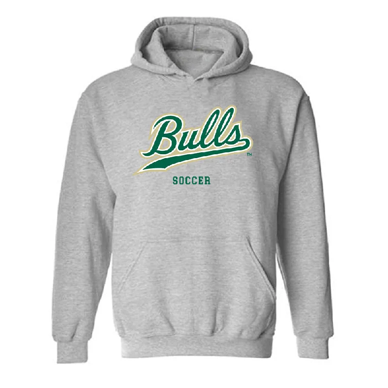 USF - NCAA Women's Soccer : Ava Rightmire - Classic Fashion Shersey Hooded Sweatshirt Hoodie with Sequins Glamorous Eye-catching USF - NCAA Women's Soccer : Ava Rightmire - Classic Fashion Shersey Hooded Sweatshirt Hoodie with Sequins Glamorous Eye-catching
