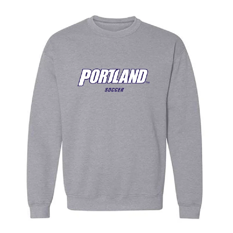 Portland - NCAA Women's Soccer : Taylor Norman - Crewneck Sweatshirt Hoodie with Monochrome Minimalist Simple Portland - NCAA Women's Soccer : Taylor Norman - Crewneck Sweatshirt Hoodie with Monochrome Minimalist Simple