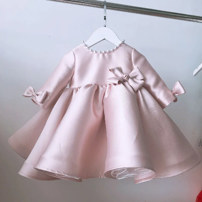 Girl Christmas Dress Baby Girl Princess Dress Long Sleeve Bow Fluffy Formal Baby Girl Dresses Birthday Party Dress Pencil Length Work Girl Christmas Dress Baby Girl Princess Dress Long Sleeve Bow Fluffy Formal Baby Girl Dresses Birthday Party Dress Pencil Length Work