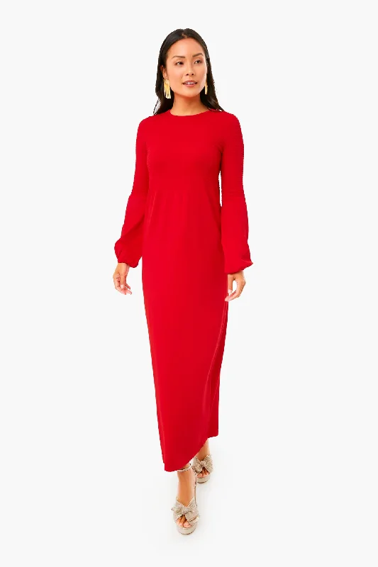 Red Lennox Dress Tunics Distressed trendy
