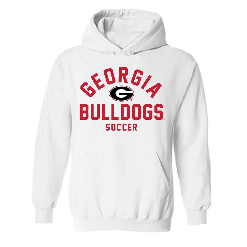 Georgia - NCAA Women's Soccer : Hannah Davila - Classic Shersey Hooded Sweatshirt Hoodie with Gradient Ombre Colorful Georgia - NCAA Women's Soccer : Hannah Davila - Classic Shersey Hooded Sweatshirt Hoodie with Gradient Ombre Colorful