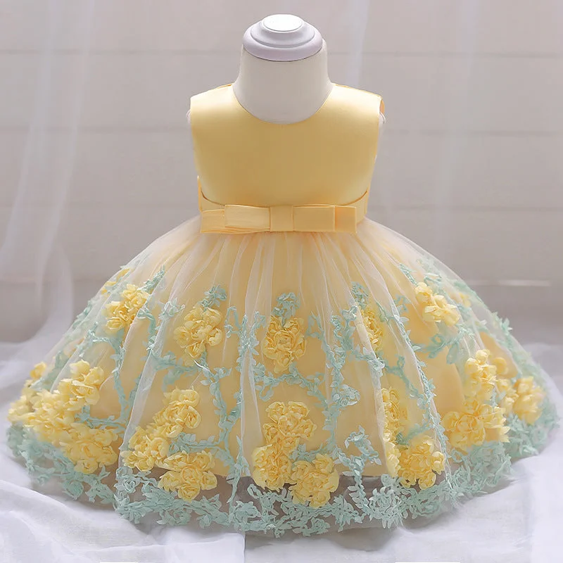Toddler Princess Dresses Cute Baby Flower Girl Dress Girl Sleeveless Mesh Birthday Party Dress Tunics Spring floral Toddler Princess Dresses Cute Baby Flower Girl Dress Girl Sleeveless Mesh Birthday Party Dress Tunics Spring floral
