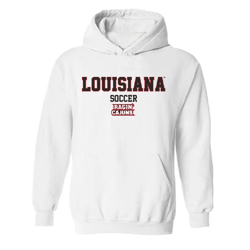 Louisiana - NCAA Women's Soccer : Carson Glenn - Classic Shersey Hooded Sweatshirt Hoodie with Half-Zip Sporty Casual Louisiana - NCAA Women's Soccer : Carson Glenn - Classic Shersey Hooded Sweatshirt Hoodie with Half-Zip Sporty Casual