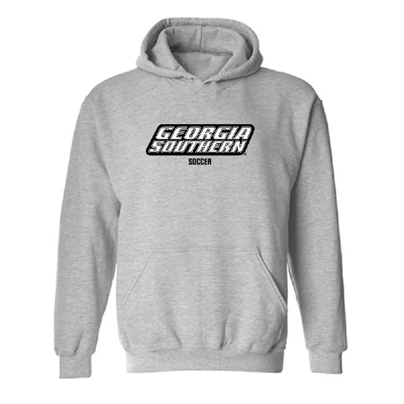 Georgia Southern - NCAA Women's Soccer : Meredith Pugh - Classic Fashion Shersey Hooded Sweatshirt Hoodie with Drop Shoulder Relaxed Streetwear Georgia Southern - NCAA Women's Soccer : Meredith Pugh - Classic Fashion Shersey Hooded Sweatshirt Hoodie with Drop Shoulder Relaxed Streetwear