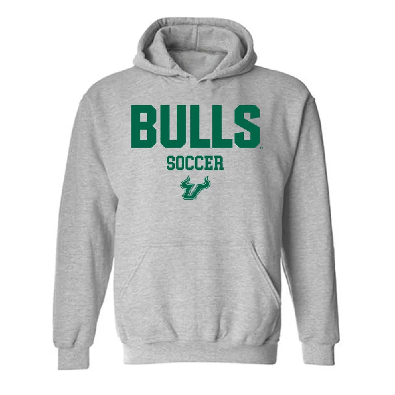 USF - NCAA Women's Soccer : Ava Rightmire - Classic Shersey Hooded Sweatshirt Hoodie with Thumb Holes Functional Cozy USF - NCAA Women's Soccer : Ava Rightmire - Classic Shersey Hooded Sweatshirt Hoodie with Thumb Holes Functional Cozy
