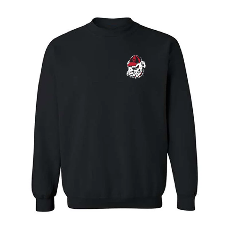 Georgia - NCAA Women's Soccer : Hannah Davila - Classic Shersey Crewneck Sweatshirt Hoodie with Frayed Bohemian Relaxed