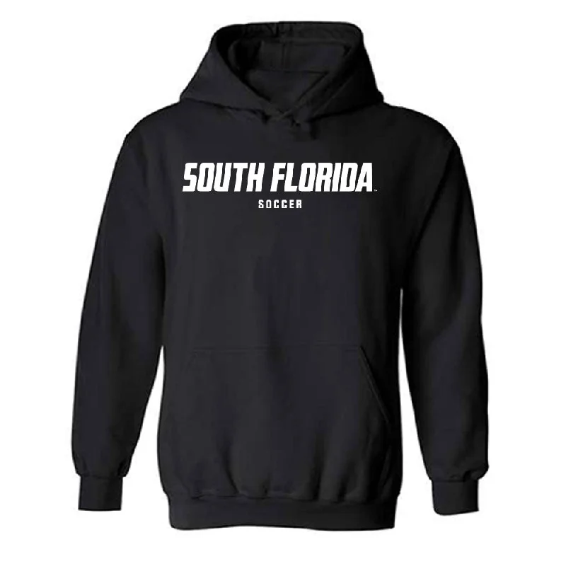 USF - NCAA Women's Soccer : Ava Rightmire - Classic Fashion Shersey Hooded Sweatshirt Hoodie with Typography Text Message USF - NCAA Women's Soccer : Ava Rightmire - Classic Fashion Shersey Hooded Sweatshirt Hoodie with Typography Text Message