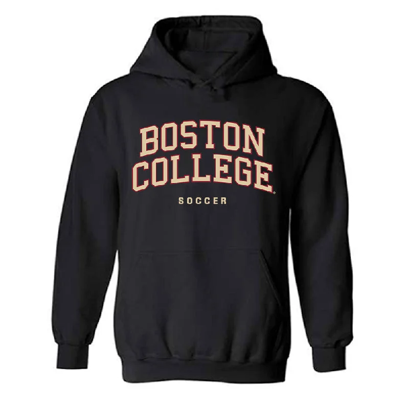 Boston College - NCAA Women's Soccer : Casey Van Pelt - Classic Shersey Hooded Sweatshirt Hoodie with Set-In Sleeves Structured Classic Boston College - NCAA Women's Soccer : Casey Van Pelt - Classic Shersey Hooded Sweatshirt Hoodie with Set-In Sleeves Structured Classic