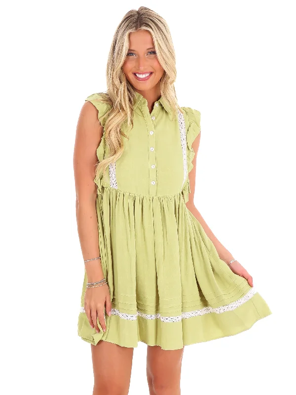 All I Could Ask For Mini Dress Chic Puff Sleeve Mini Dress