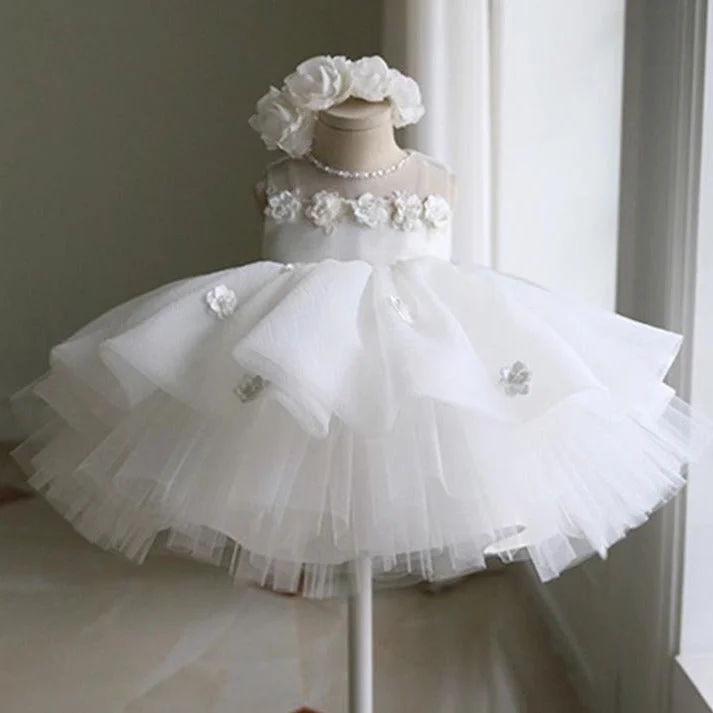 Baptism Dresses Baby Girl White Wedding Lace Flower Girl Dresses Toddler Birthday Party Dress Shift Classic Vintage Baptism Dresses Baby Girl White Wedding Lace Flower Girl Dresses Toddler Birthday Party Dress Shift Classic Vintage