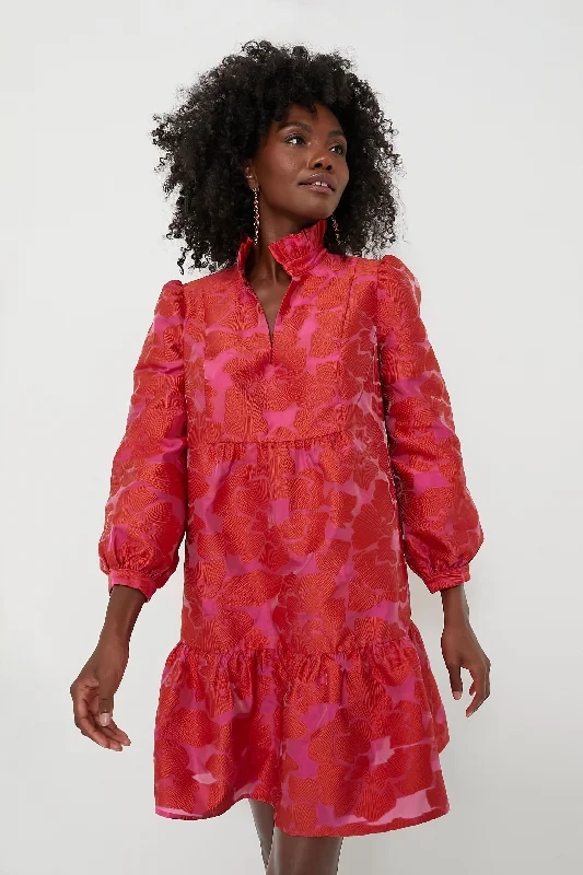 Red Fil Coupe Palmerston Dress Tunics Gym athletic