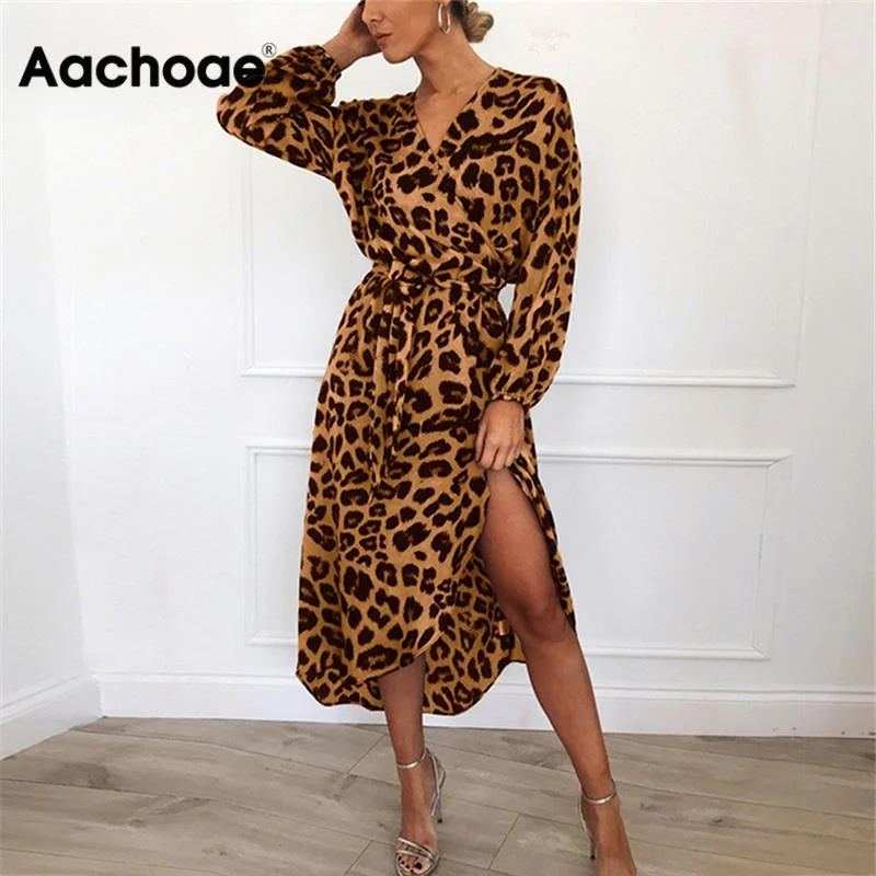 Women Vintage Long Beach Dress Loose Long Sleeve V-neck A-line Sexy Party Dress Tunics Sophisticated sleek Women Vintage Long Beach Dress Loose Long Sleeve V-neck A-line Sexy Party Dress Tunics Sophisticated sleek