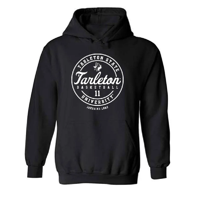 Tarleton State - NCAA Women's Basketball : Jakoriah Long - Classic Fashion Shersey Hooded Sweatshirt Hoodie Jacket Zipper Layering Tarleton State - NCAA Women's Basketball : Jakoriah Long - Classic Fashion Shersey Hooded Sweatshirt Hoodie Jacket Zipper Layering