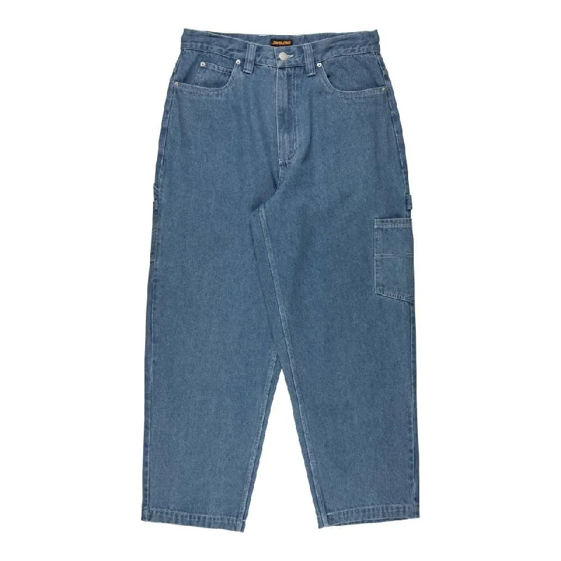 Santa Cruz Pant Carpenter Big Pants - Classic Blue Chic Black Leggings
