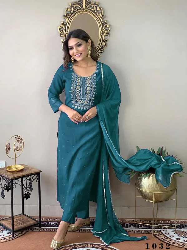 Blue Attractive Looking DEsigner Readymade Pant Suit With Designer Embroidery Work Formal Linen Trousers Blue Attractive Looking DEsigner Readymade Pant Suit With Designer Embroidery Work Formal Linen Trousers