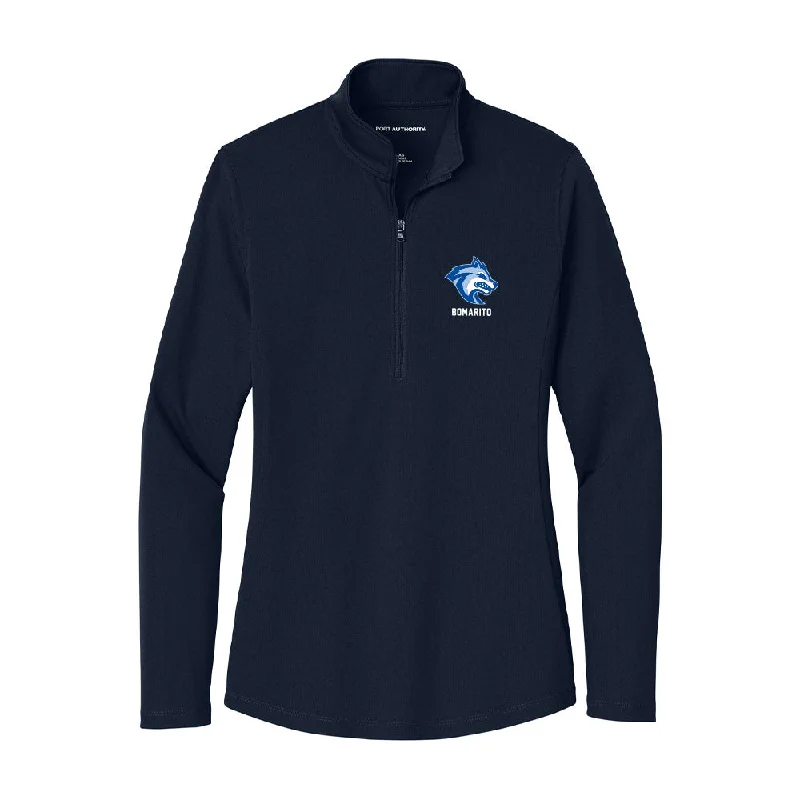 SSU - NCAA Women's Cross Country : Gianna Bomarito - Women's Lightweight Quarter Zip Jacket Satin Jacket Silk Jacket Chiffon Jacket SSU - NCAA Women's Cross Country : Gianna Bomarito - Women's Lightweight Quarter Zip Jacket Satin Jacket Silk Jacket Chiffon Jacket