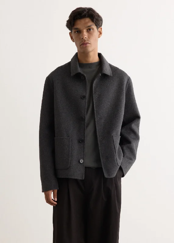 Zappa Double Faced Wool Jacket Appliqued Jacket Beaded Jacket Sequined Jacket