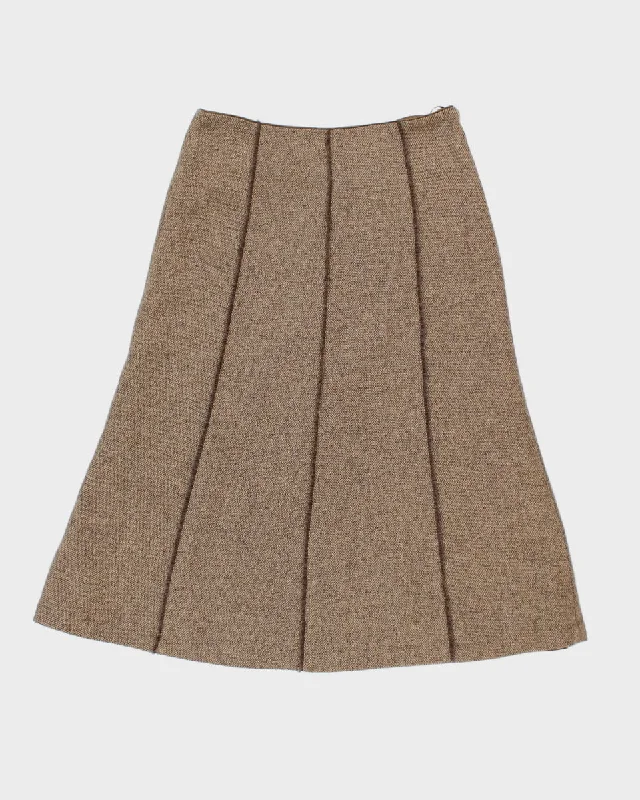 Vintage 90s Eddie Bauer Wool Blend Skirt - M chiffon skirt airy