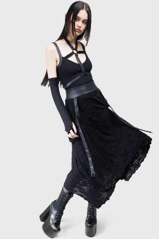 Gloomara Skirt wool skirt thick
