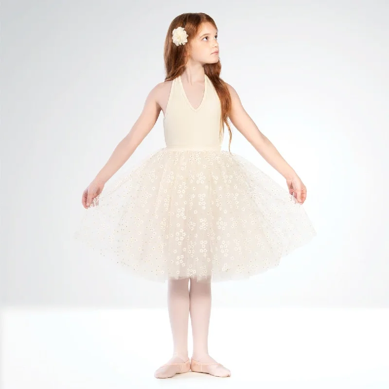 1st Position Daisy Tulle Skirt with Separate Halterneck Leotard relaxed fit skirt