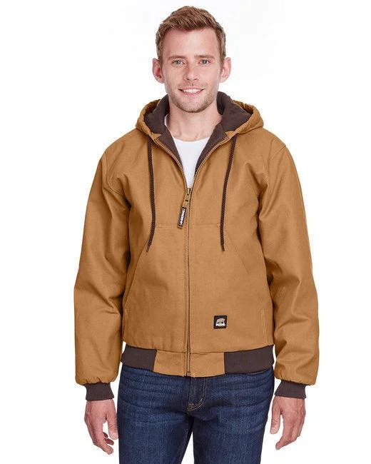 Men's Berne Heritage Hooded Jacket HJ51 Oversized Jacket Tailored Jacket Straight Jacket Men's Berne Heritage Hooded Jacket HJ51 Oversized Jacket Tailored Jacket Straight Jacket