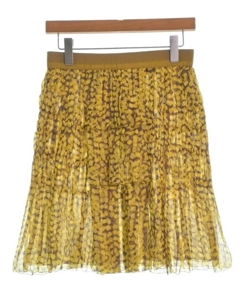 LOUIS VUITTON Mini skirts velvet skirt luxury