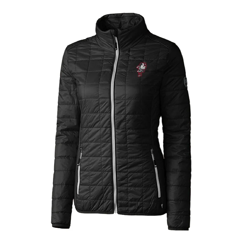 Ladies Ohio State Buckeyes Cutter & Buck Rainier PrimaLoft Eco Insulated Black Full Zip Jacket Rayon Jacket Velvet Jacket Corduroy Jacket Ladies Ohio State Buckeyes Cutter & Buck Rainier PrimaLoft Eco Insulated Black Full Zip Jacket Rayon Jacket Velvet Jacket Corduroy Jacket